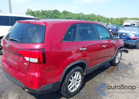 2014 Kia Sorento Lx z USA, uszkodzony, nr VIN 5XYKT3A65EG512942